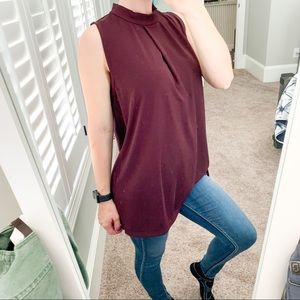 NWT Ann Taylor Factory Sleeveless Blouse